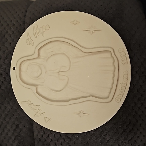 Henn Workshops Xmas 1999  "The Angel Of Hope" Limited Edition Cookie Mold - Picture 3 of 5